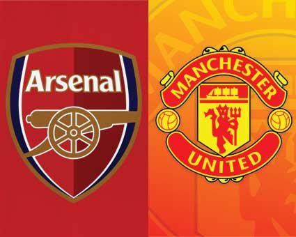 Arsenal vs Manchester United 13 Februari 2014