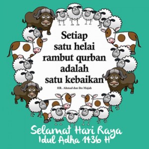 Selamat Hari Raya Idul Adha 2015